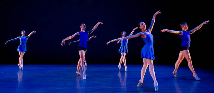 The Conservatory Dance Company opens its season with the Student Choreography Project, a showcase of original choreography by the Conservatory’s top students. Photo | Jeff Swensen