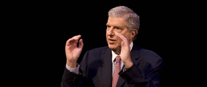 Marvin Hamlisch is Point Park's distinguished master artist in residence. | Photo by Martha Rial