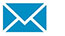 Icon of an envelope to represent email.