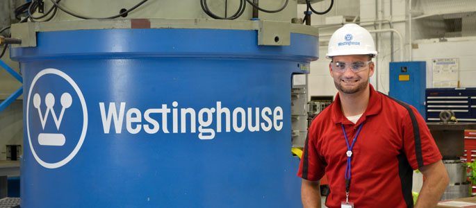 Pictured is M.B.A. alumnus Chris Chavez, senior field service engineer for Westinghouse. | Photo by Jim Judkis