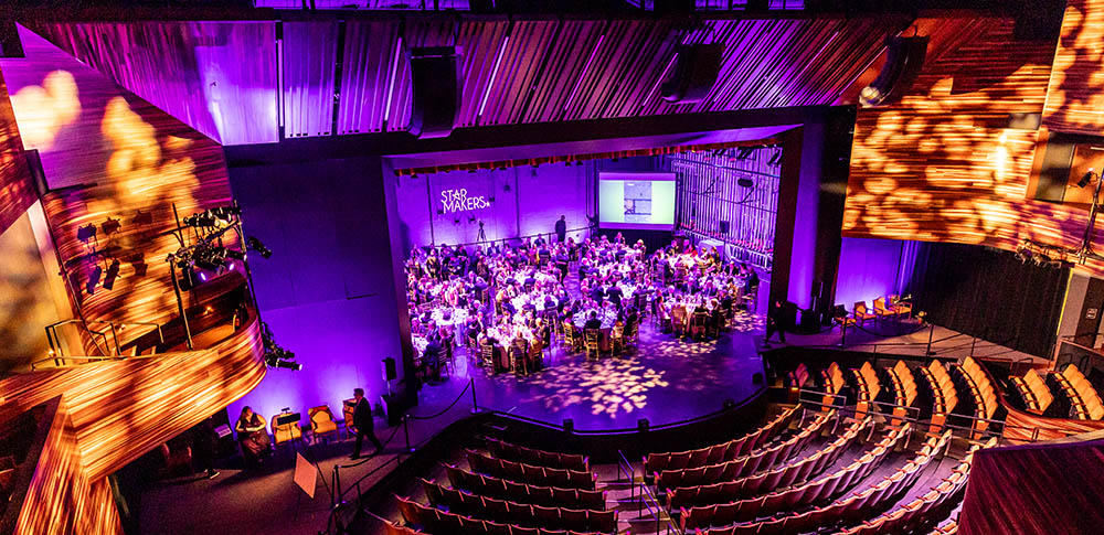 The STARMAKERS Gala was held in the Pittsburgh Playhouse at Point Park University.