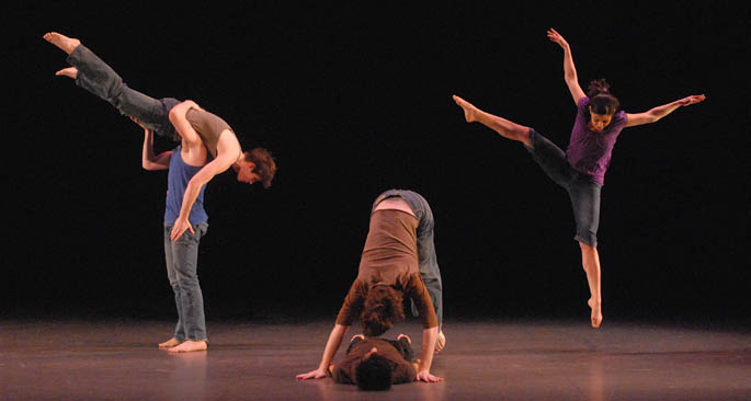A scene from the Conservatory Dance Company's production of The Constant Shift of Pulse. | Photo by Drew Yenchak