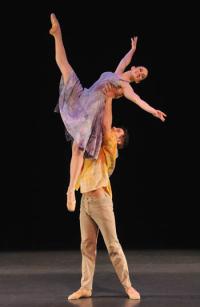 Students perform a work during the Conservatory Dance Company's annual signature concert in February 2011 at the Byham Theater.
