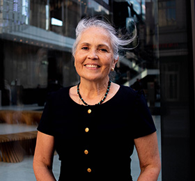 Pictured is MBA alumna Beatrice Contreras. Photo by Hannah Johnston
