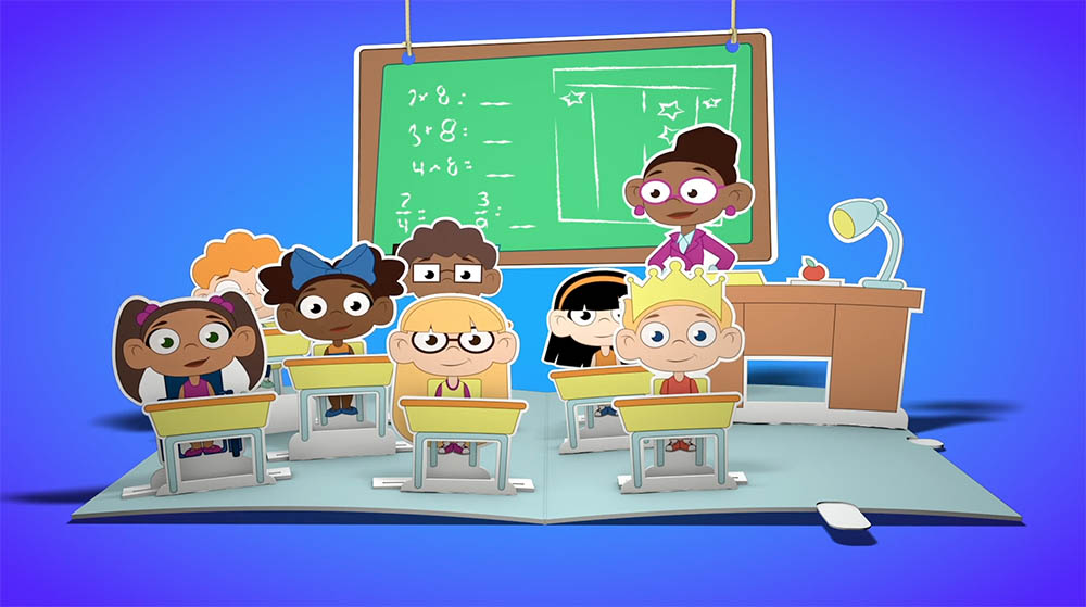 An example of Point Park animation student work.