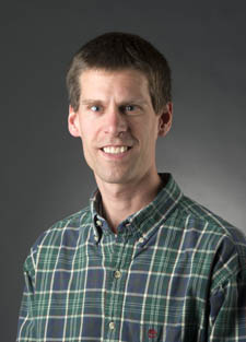 Pictured is Matthew Opdyke, Ph.D.