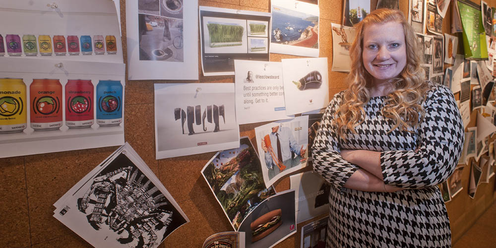 Pictured is alumna Kaitlyn Kline.