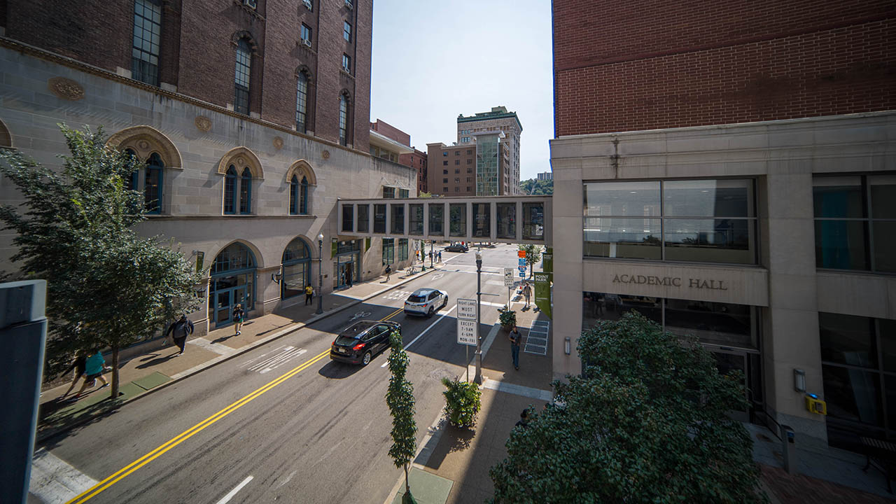 A photo of Academic Hall. Photo | Perspective Studios