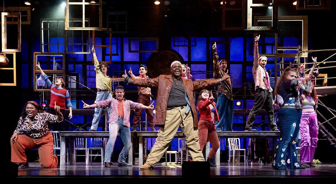 Conservatory of Performing Arts students perform RENT at the Pittsburgh Playhouse.