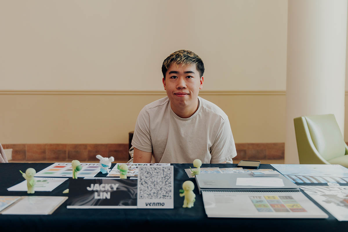 Of the Essence: A senior showcase and art market exploring the dimensionality of graphic design.