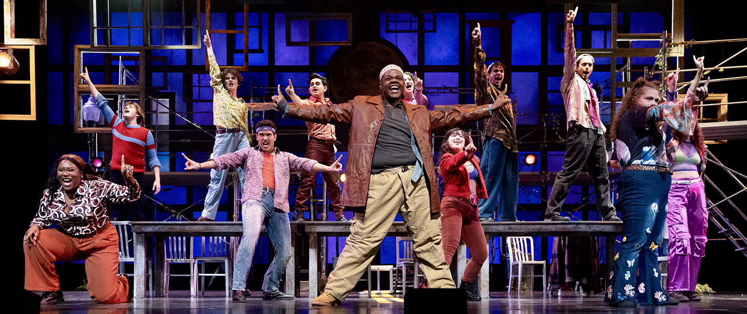 Conservatory of Performing Arts students performed RENT at the University's Pittsburgh Playhouse.