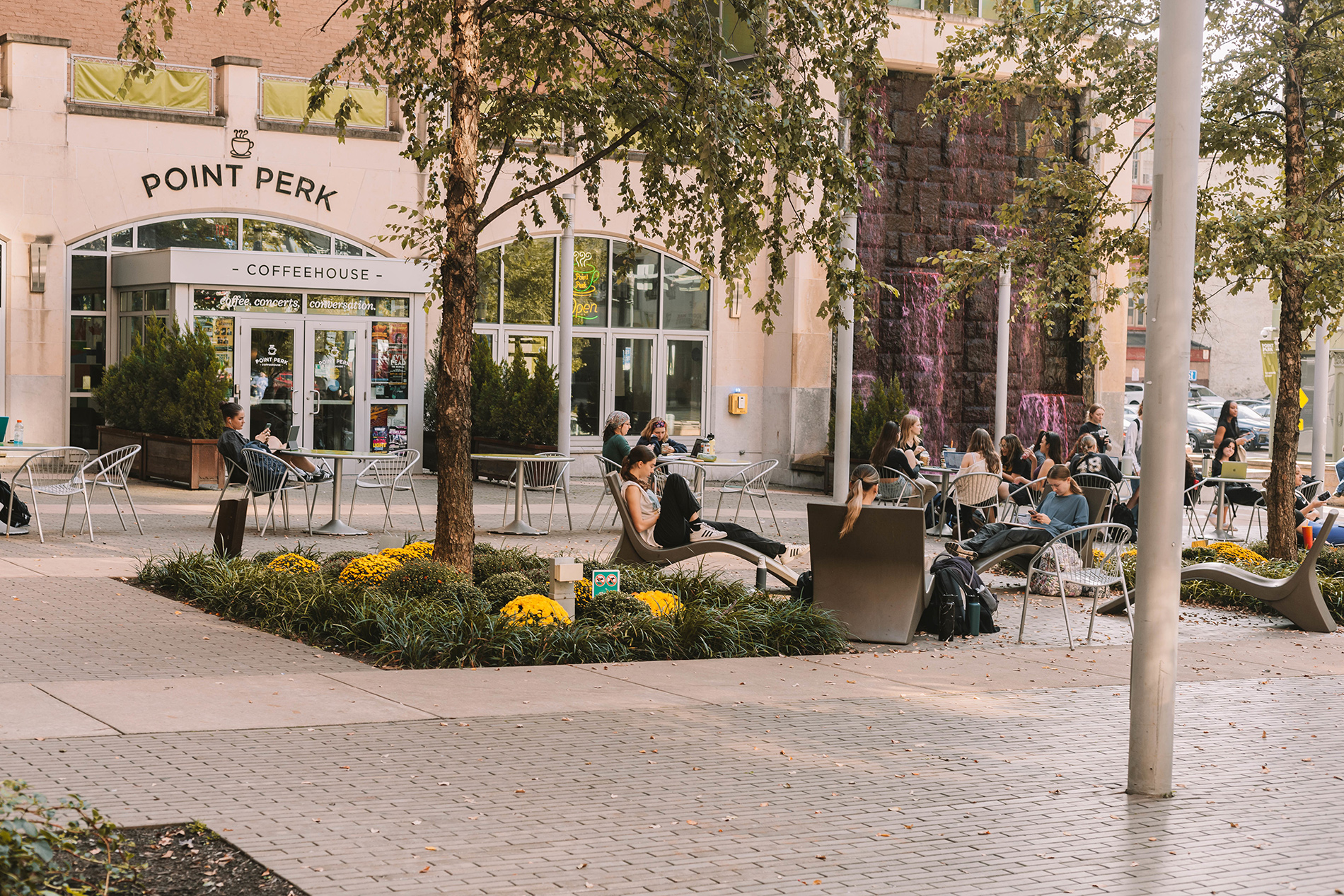 Village Park during the fall.