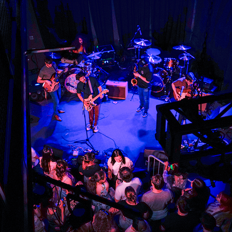 Pictured are Chase and the Barons at Stage AE. Photo by Jordan Kullen.