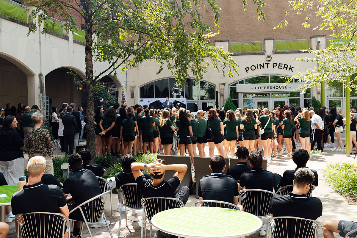 NCAA Pep Rally Photo