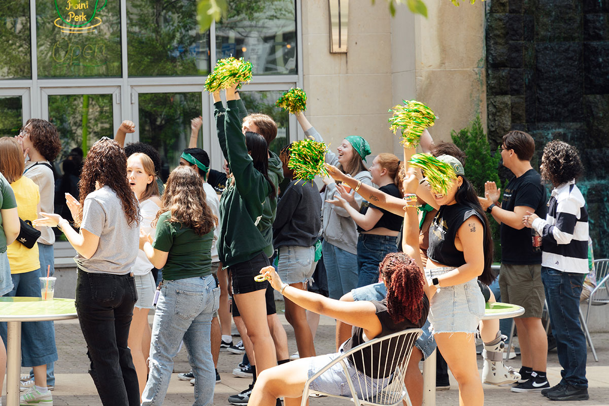 NCAA Pep Rally Photo