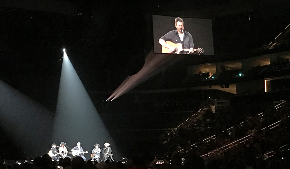 Pictured is the Blake Shelton concert. Photo by Alyssa King.