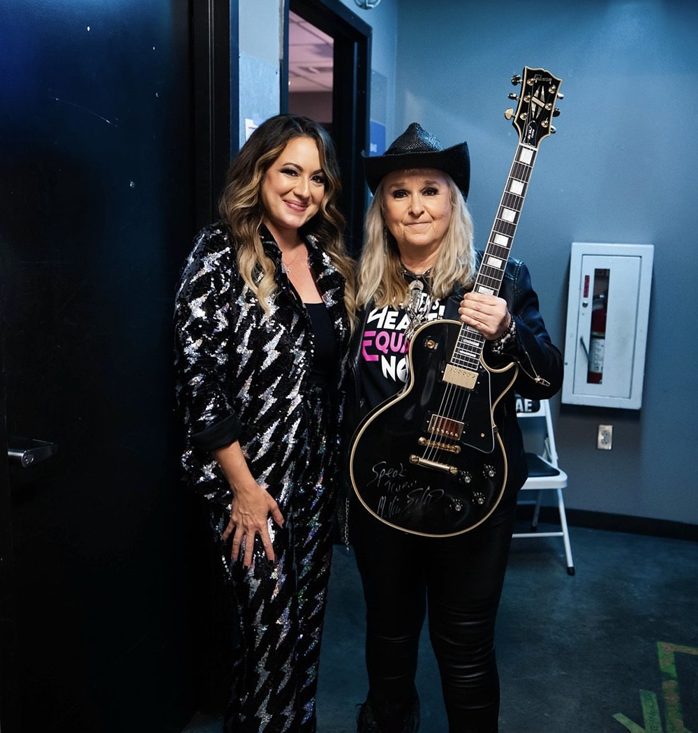 Pictured are Melinda Colaizzi and Melissa Etheridge. Submitted photo.