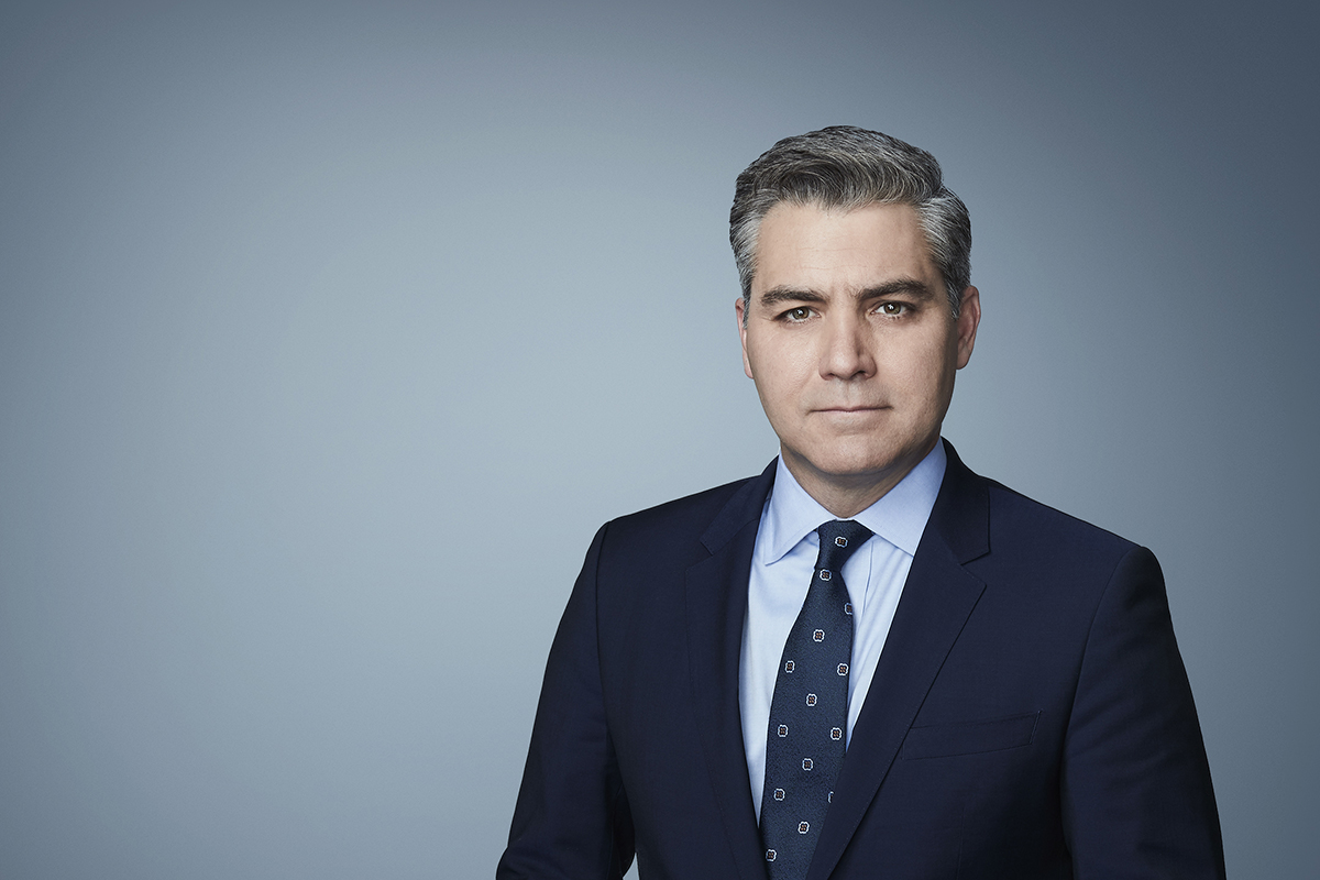 Pictured is CNN's Jim Acosta. Submitted photo.