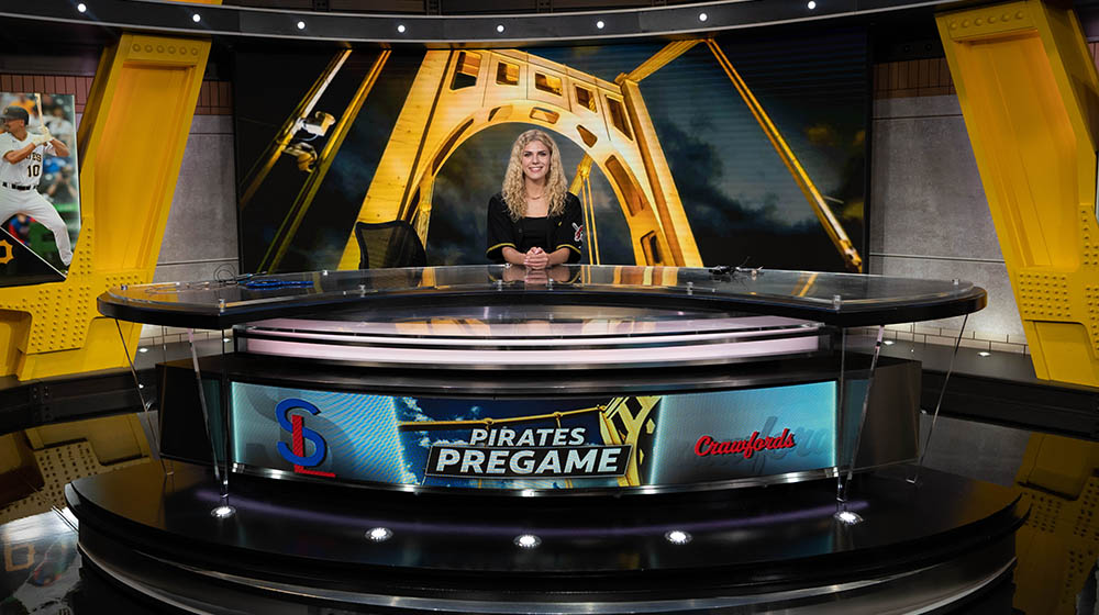 Natalea Hillen at AT&T SportsNet Pittsburgh. 