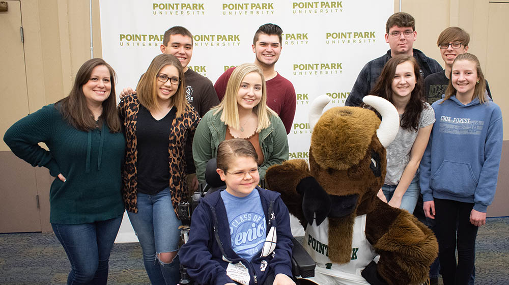 A photo from 2019 Spring High School Media Day at Point Park University. Photo | Brandy Richey