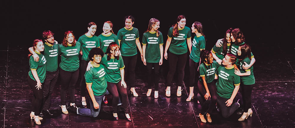 Students participate in the Summer Musical Theatre Intensive. Photo | Nathaniel Holzer