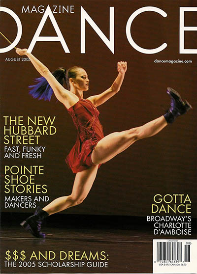 Cheryl Mann on the cover of Dance Magazine.