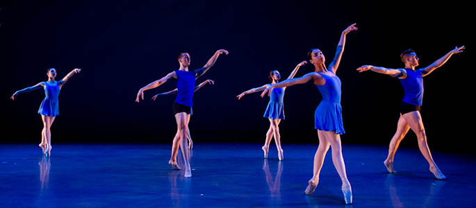 The Conservatory Dance Company opens its season with the Student Choreography Project, a showcase of original choreography by the Conservatory's top students. Photo | Jeff Swensen