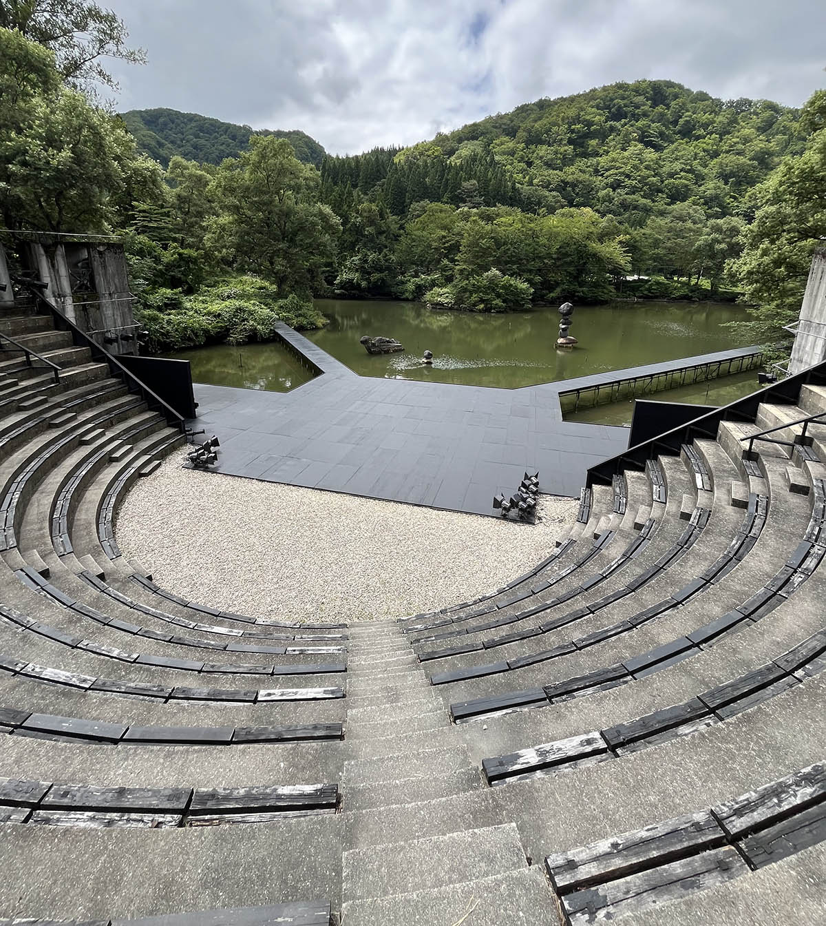 A photo of SCOT's Open Air Theatre.