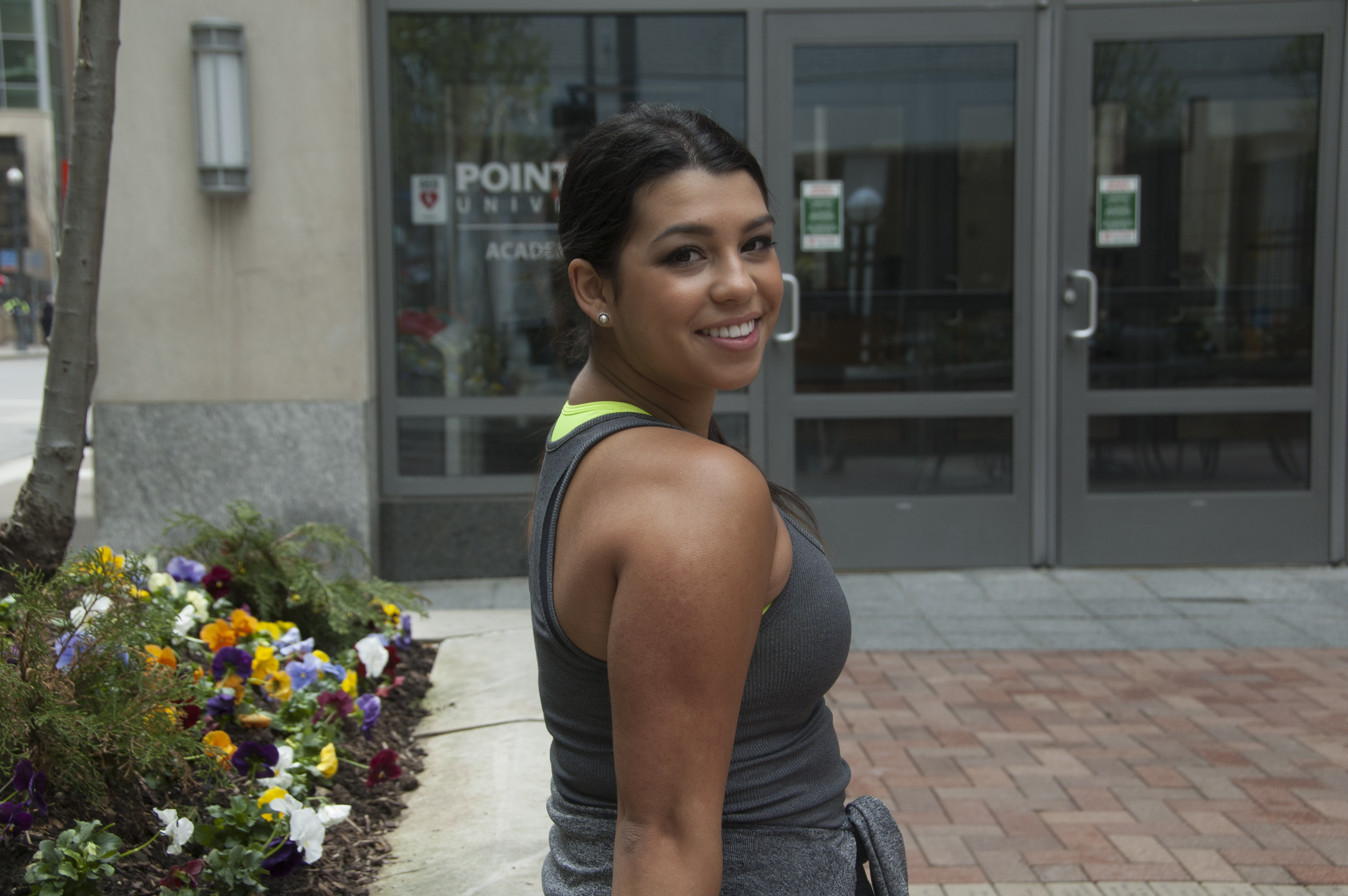 Pictured is Michelle Iglesias, Acting Major
